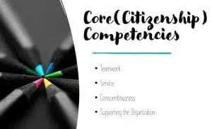 core - citizenhip competencies