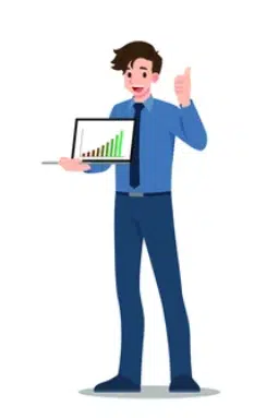 salesperson selling AI