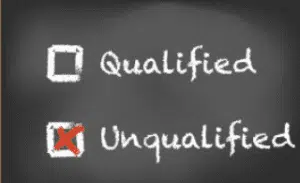unqualified skills shortage - unqualified