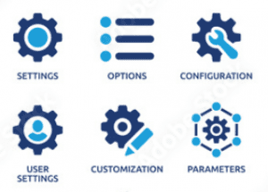 client specific configuration
