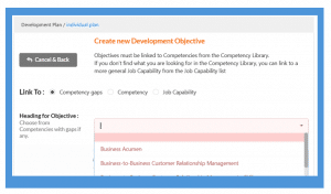 Competency Based Learning - Competency Linked Objective