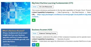 Learning Catalogue Competency linked learning management catalogue