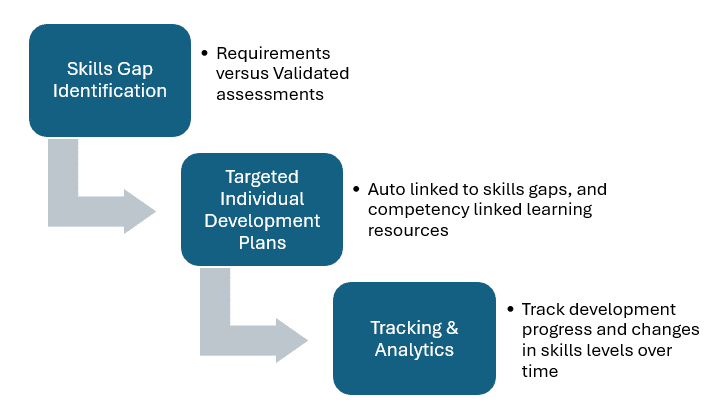 Skills Gap Analysis - Tracking progress over time