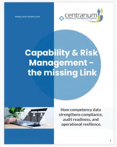 Capability & Risk - the Missing Link Capability & Risk the Missing Link - Briefing