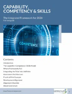 Capability-Competency-Skills Integrated framework guide for 2026