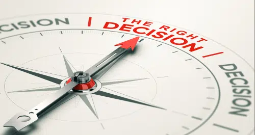 the right decision Getting to the right decision in people management