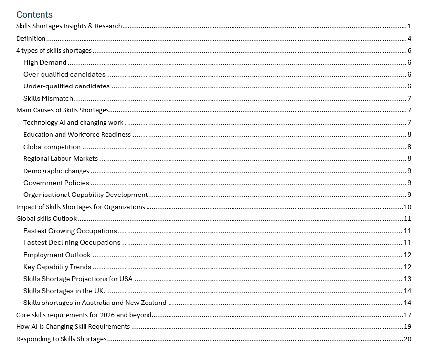content skills shortages 2026 Preview